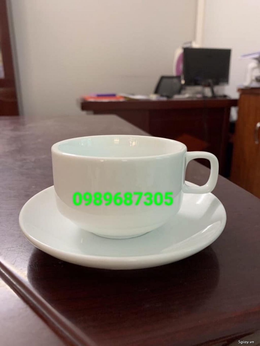 Bộ cốc cafe nóng quai vuông 150ml