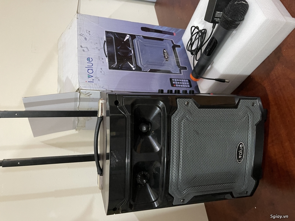 Loa Kéo Karaoke Bluetooth ivalue 6.5 inch