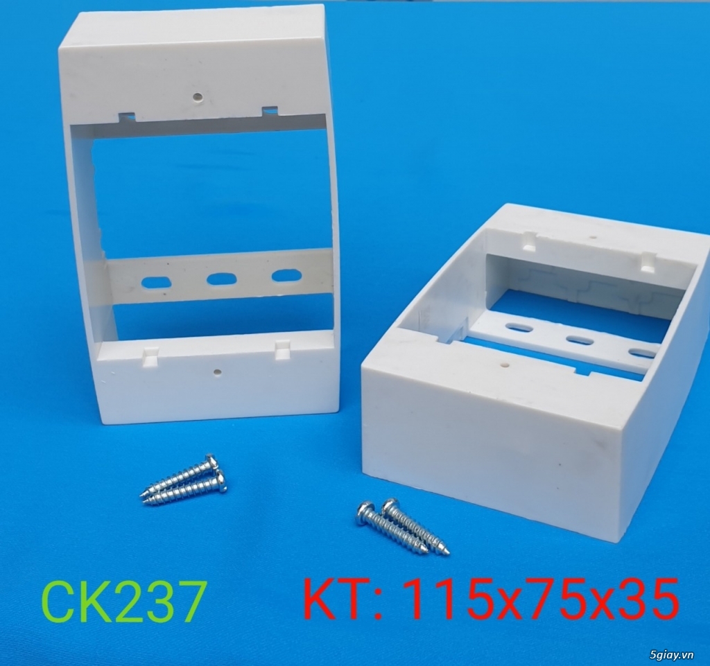 Combo 10 Cái đế nổi CK237 dùng cho mặt clipsal. - 3