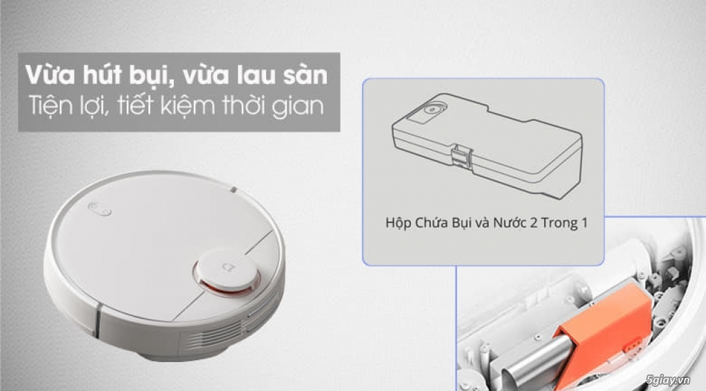 Robot hút bụi Xiaomi Vacuum Mop Pro SKV4110GL - 3