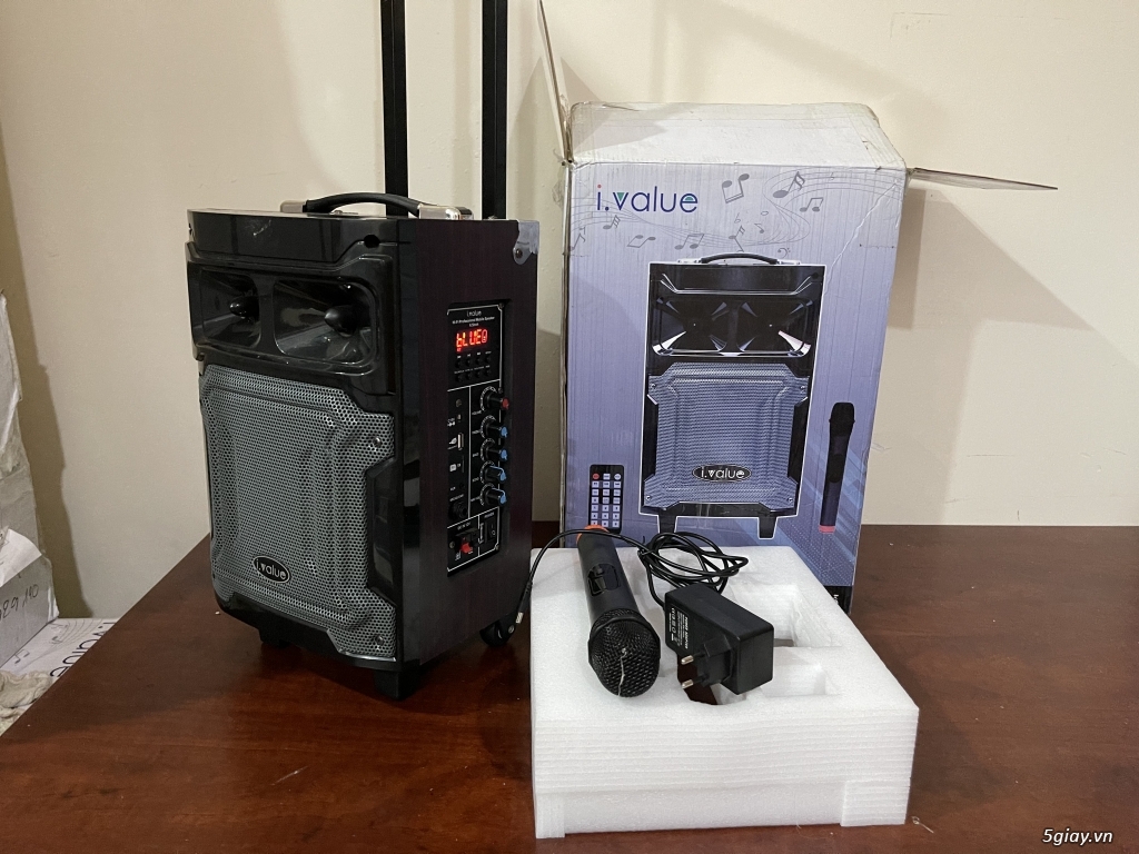 Loa Kéo Karaoke Bluetooth ivalue 6.5 inch - 1