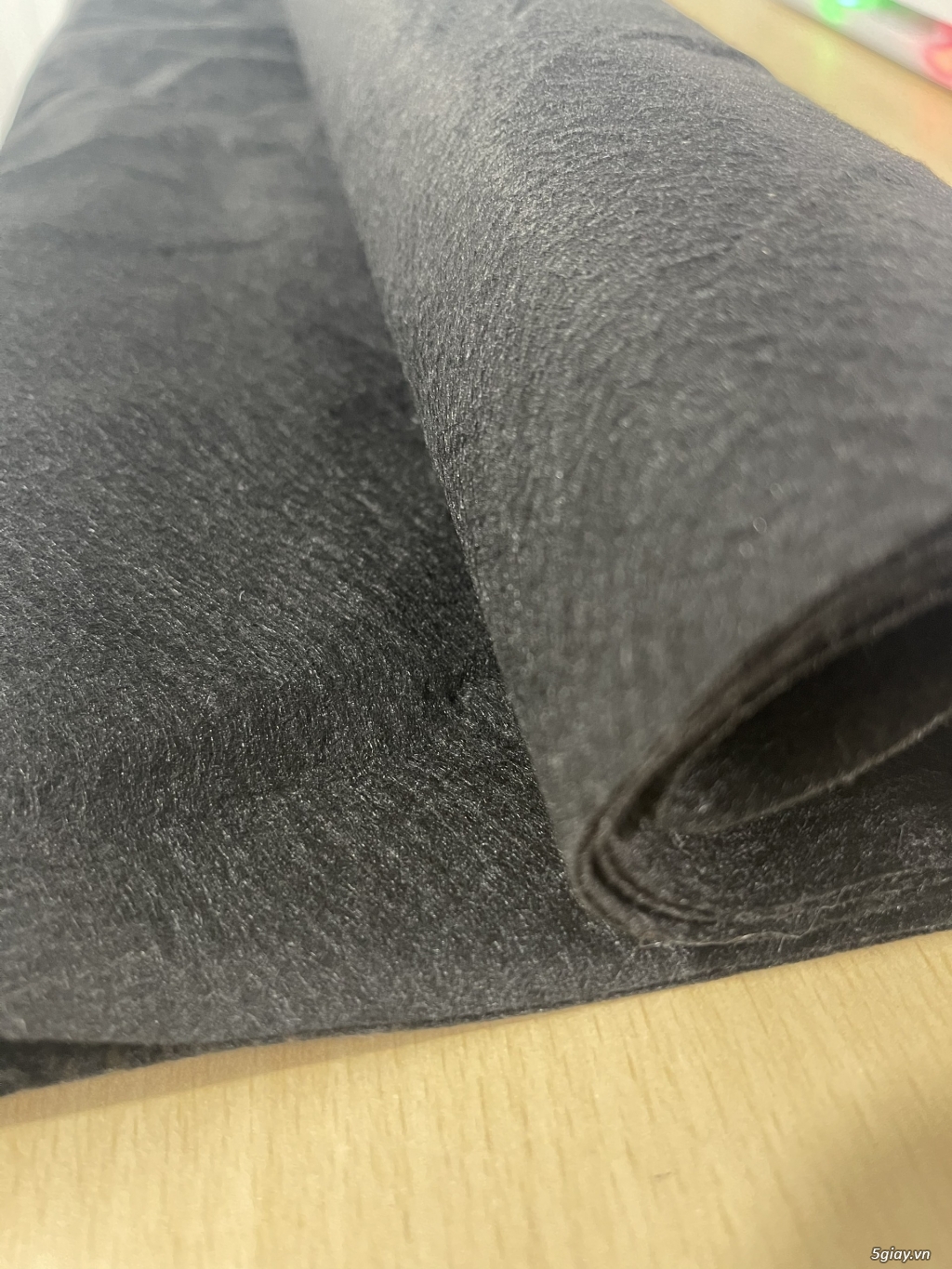 Vải không dệt xăm kim, vải felt, vải nỉ 100% Polyester - 4