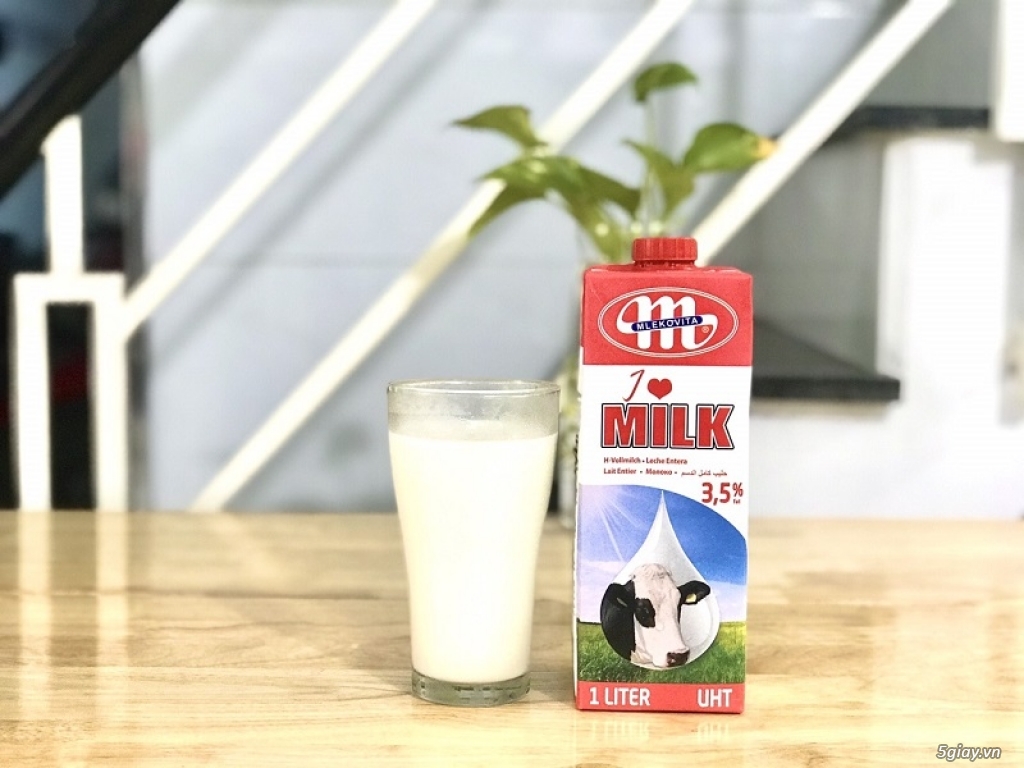 Sữa Ba Lan Mlekovita I Love Milk hộp lẻ 1 lít - 5