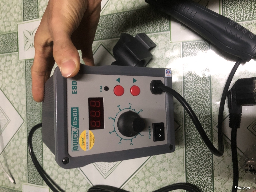 máy khò quick 858d chính hãng like new