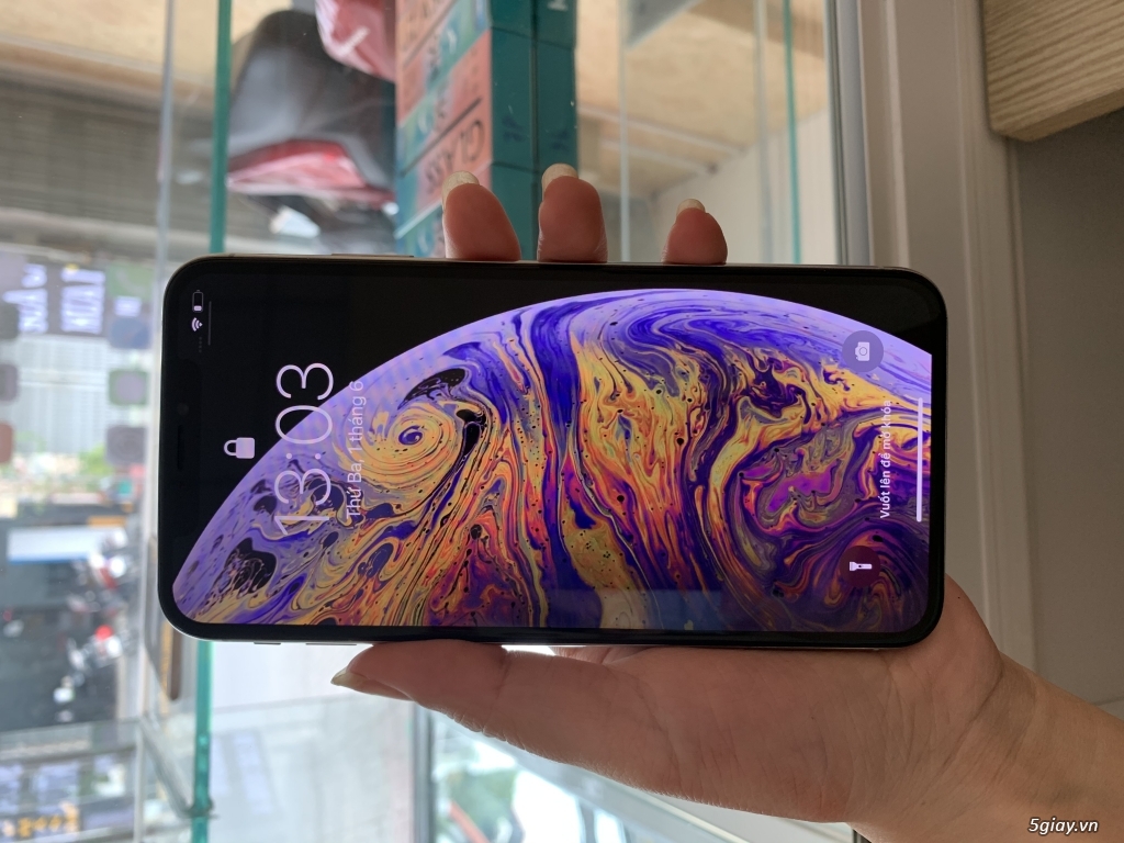 Iphone Xs max 64gb trắng full zin - 2