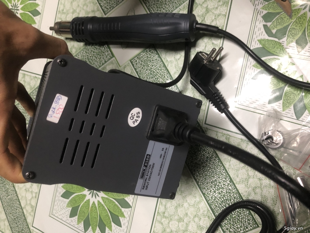 máy khò quick 858d chính hãng like new - 1