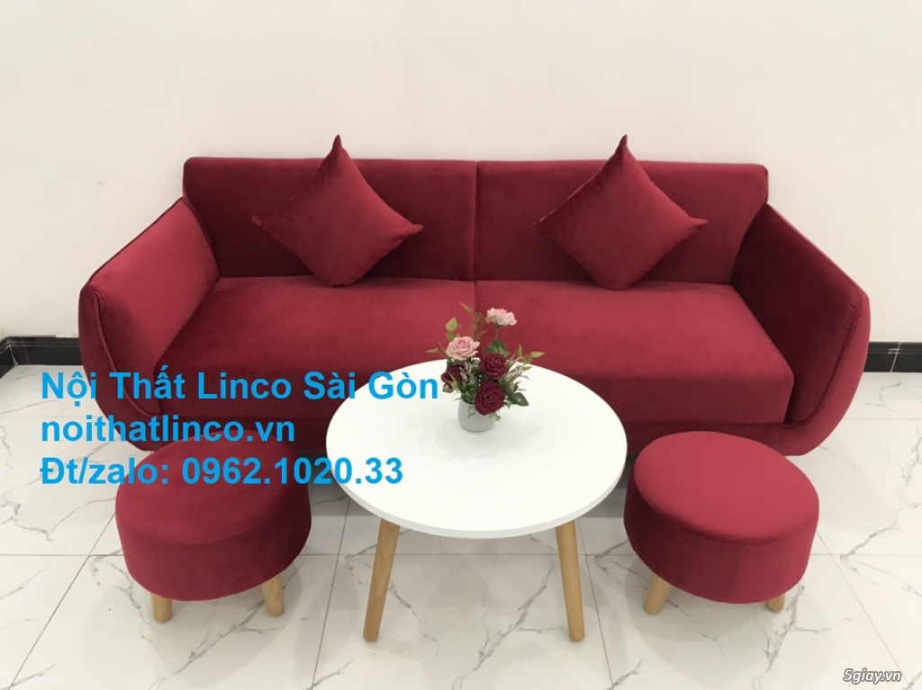 Ghế sofa văng dài 1m9 sopha băng giá rẻ hiện đại Linco Sài Gòn - 3