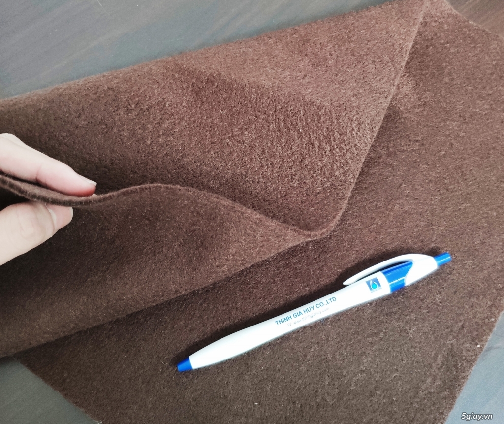 Vải xăm kim, vải nỉ, vải không dệt xăm kim, vải Felt - 3