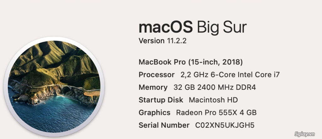 Cần bán Macbook pro 15 inch touchbar 2018 cấu hình khủng cho dân đồ hạ