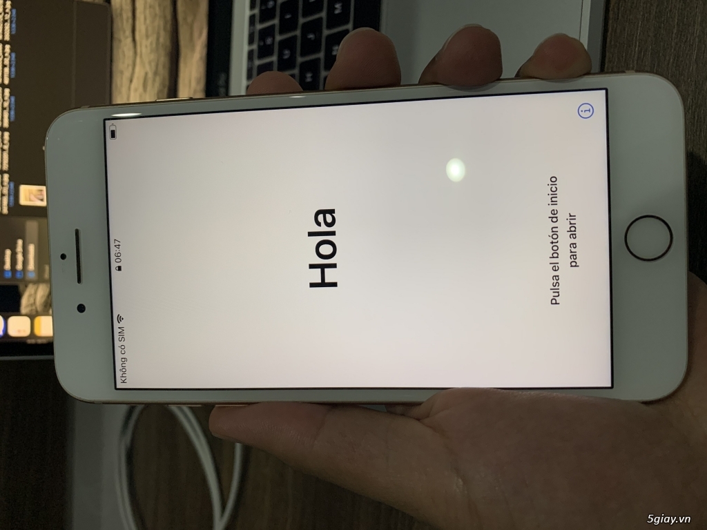Giá tốt iPhone 8 Plus 64G Gold bản QT hàng Mỹ, hình thức rất đẹp 99% - 3