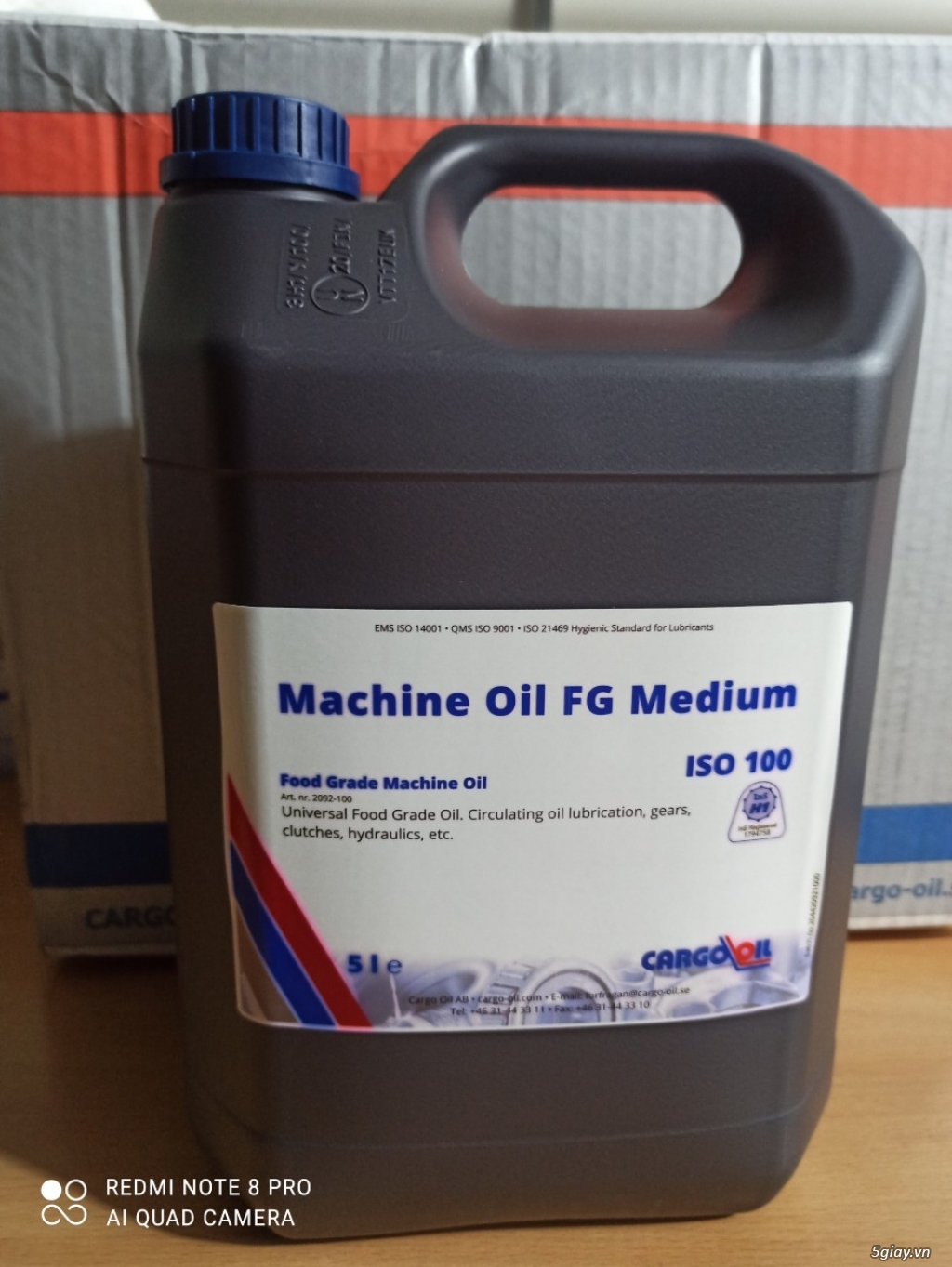 Machine oil FG 150 #Dầu Bôi trơn cấp thực phẩm