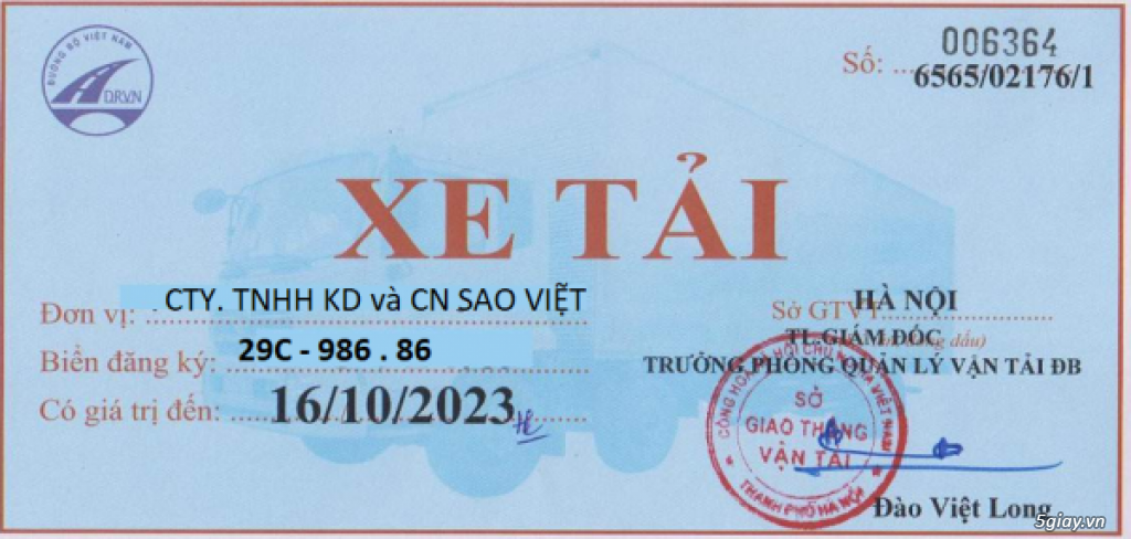 Dịch vụ phù hiệu xe tải hàng đầu tại Việt Tech, Uy tín – Chất Lượng - 3