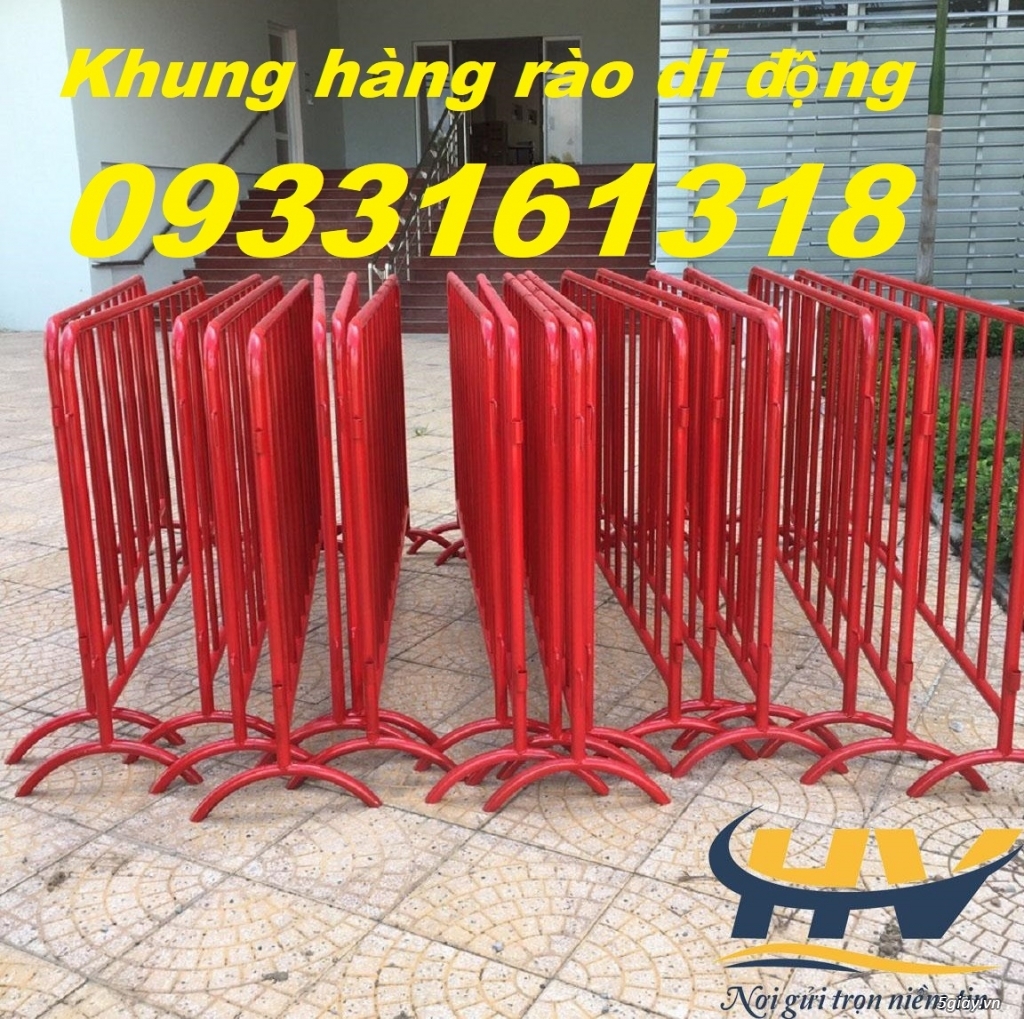 Hàng rào di động, rào chắn barie , hàng rào chắn di chuyển - 5