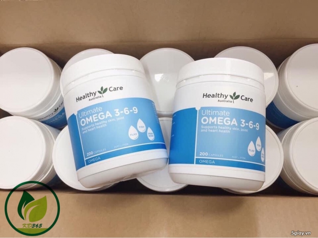 Omega 3 6 9 Healthy Care Bảo vệ sức khỏe cho gia đình bạn 5giay