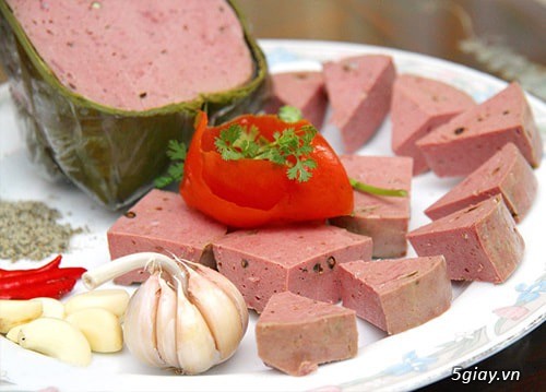 Chả bò Đà Nẵng,chả lụa nguyên chất đặt biệt ngon đây