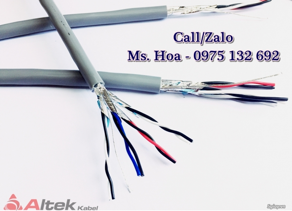 Cáp tín hiệu vặn xoắn/Cáp tín hiệu âm thanh Altek Kabel - 3