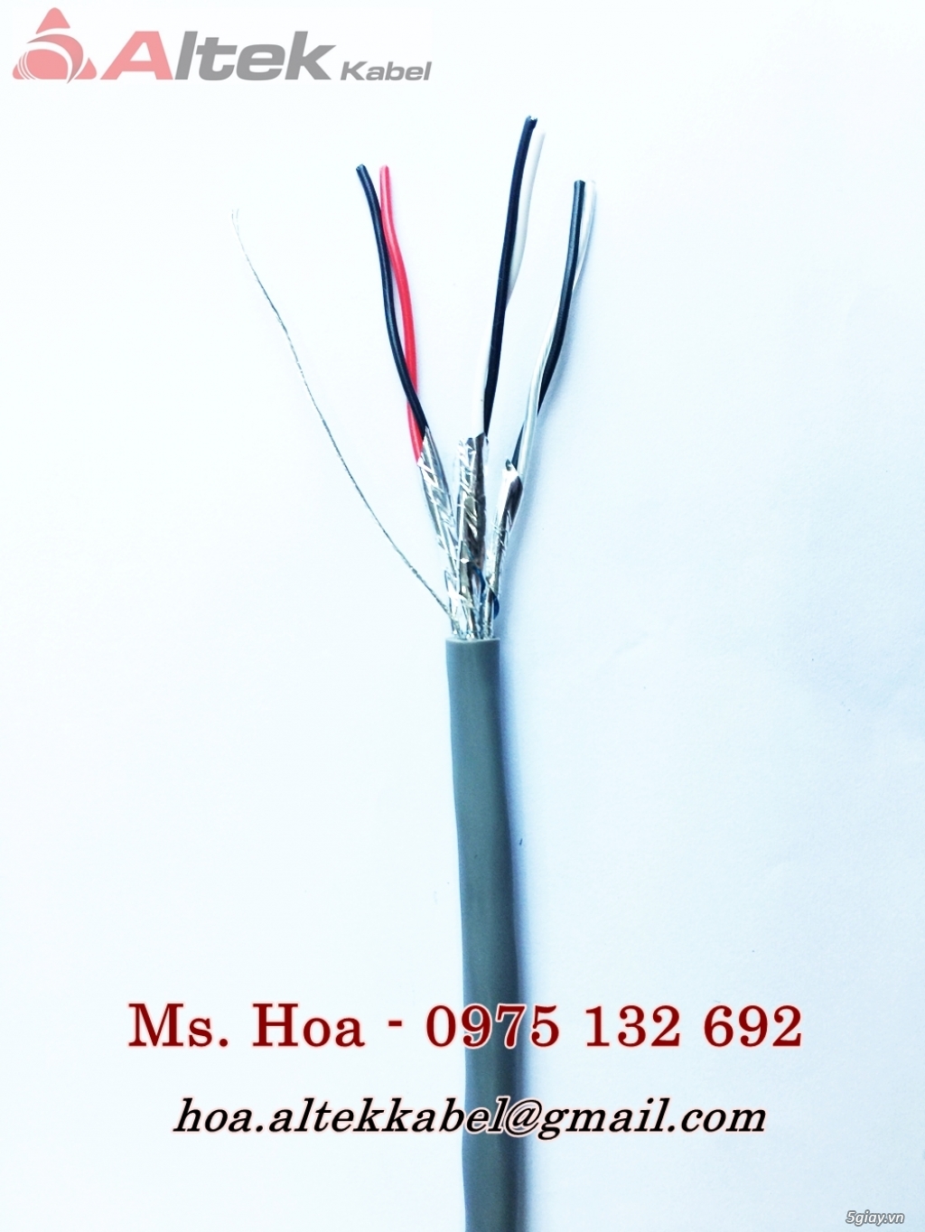 Cáp tín hiệu vặn xoắn/Cáp tín hiệu âm thanh Altek Kabel - 2