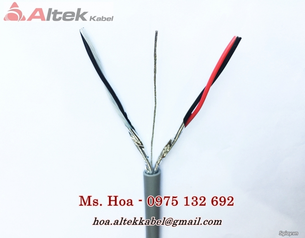 Cáp tín hiệu vặn xoắn/Cáp tín hiệu âm thanh Altek Kabel - 1