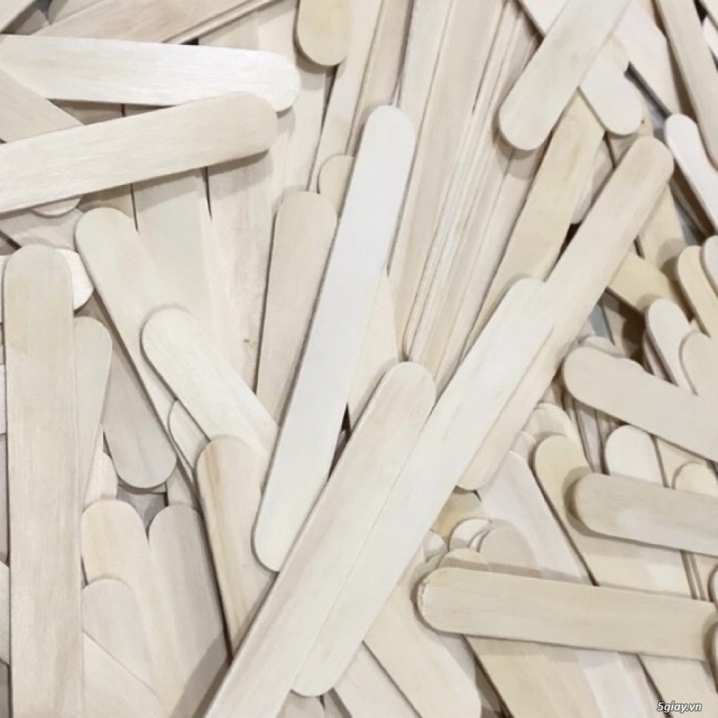 Bán que kem làm đồ handmade, mô hình que kem - 3