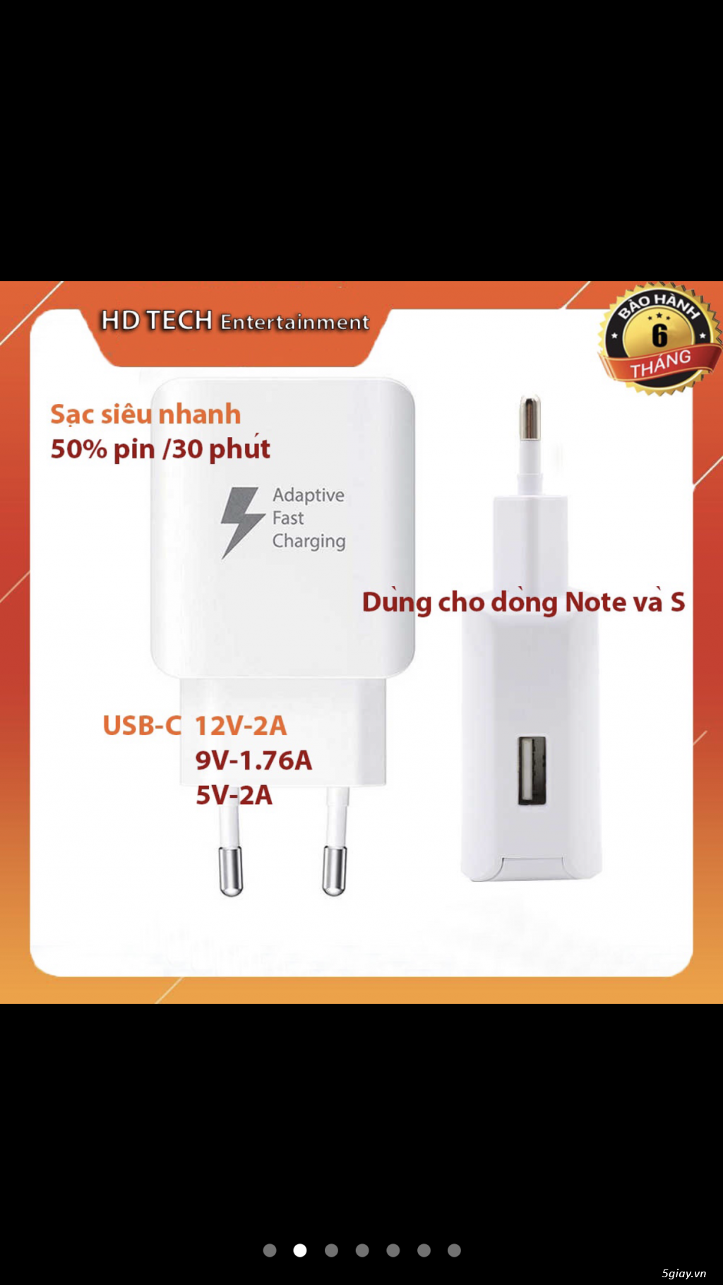 Củ sạc nhanh Samsung EP-TA300 25W (Hỗ trợ 10W, 15W) - 2