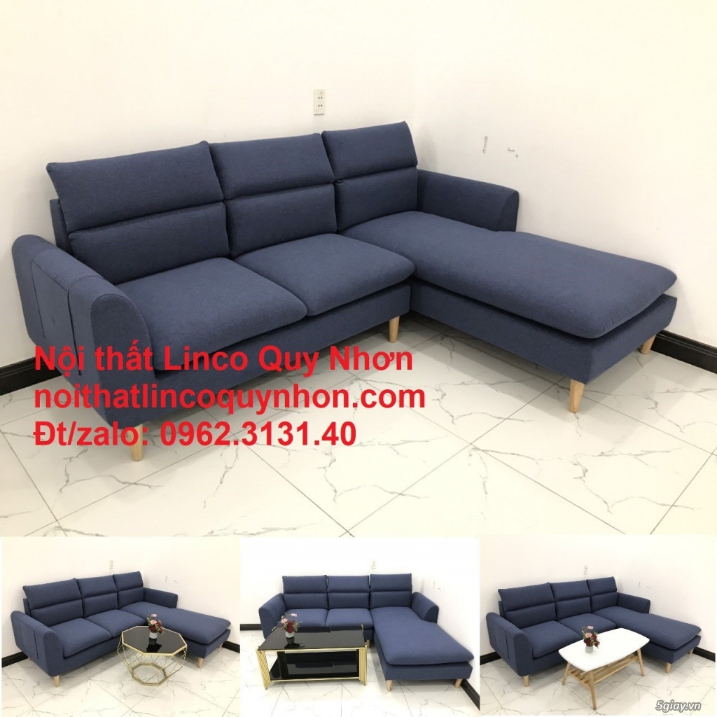 Mẫu sofa góc L 2m2 | Sopha góc chữ L giá rẻ | Nội thất Linco Quy Nhơn - 2