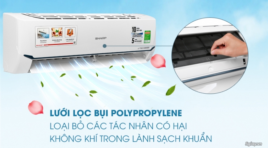 Máy lạnh Sharp Inverter 1 HP Chỉ 6tr8 - 3