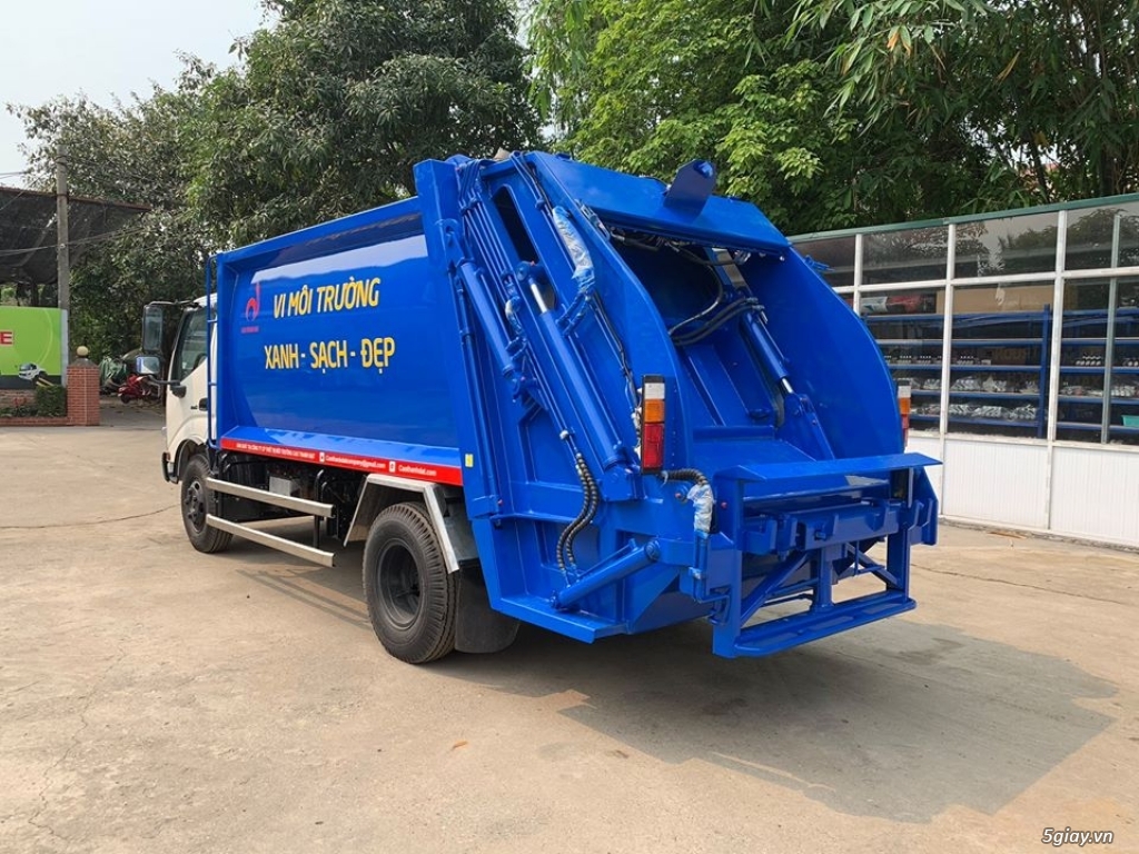 Xe ép rác HINO 6 khối 6m3 - 1