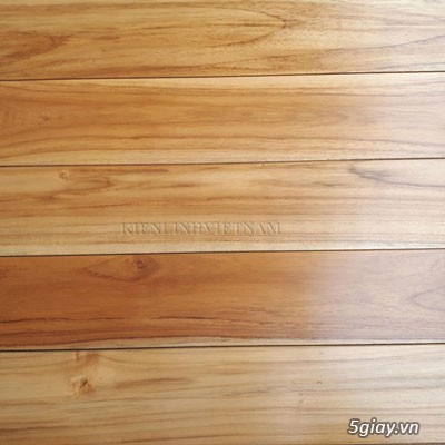 Sàn gỗ tự nhiên giá rẻ - Sàn TEAK (Giả Tỵ) - 1