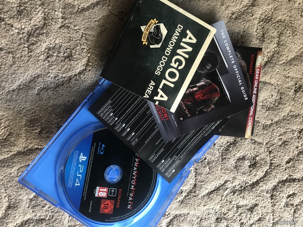 Bán đĩa game PS4 - GTA V Premium và Metal Gear Solid V Day One - 1