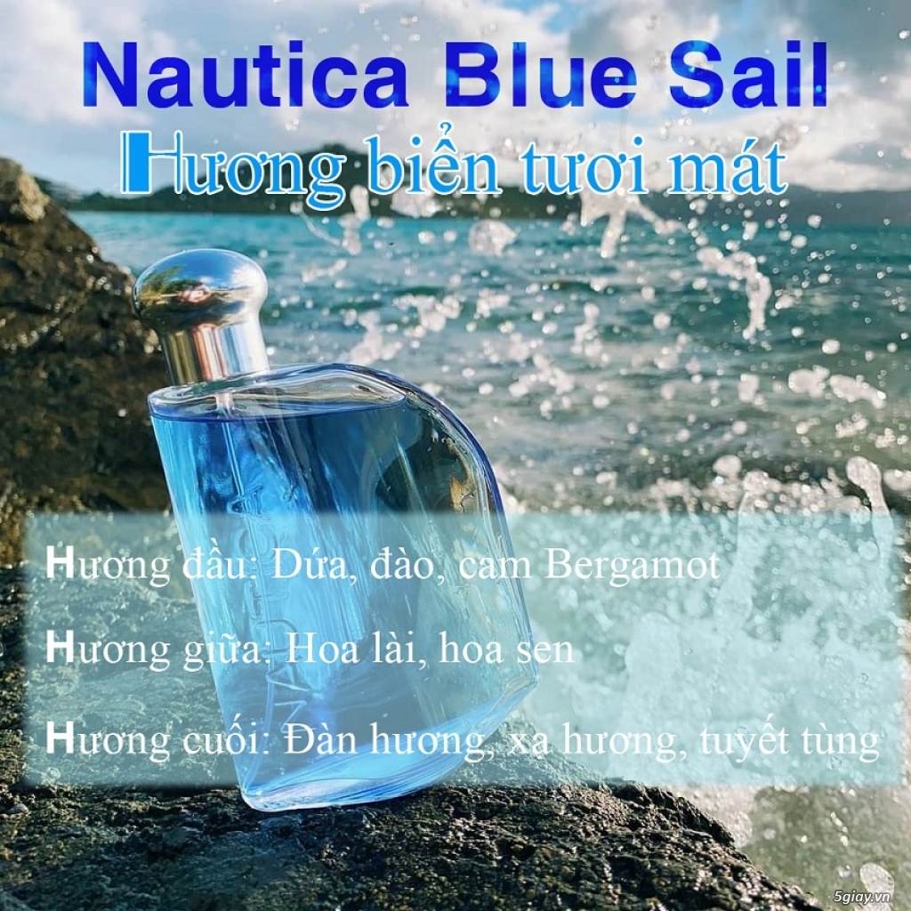 Nước hoa nam Nautica Voyage - Nautica Blue Sail - N83 thơm mát hàng US - 6