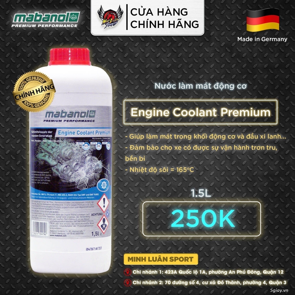 Nhớt Mabanol cao cấp - 2