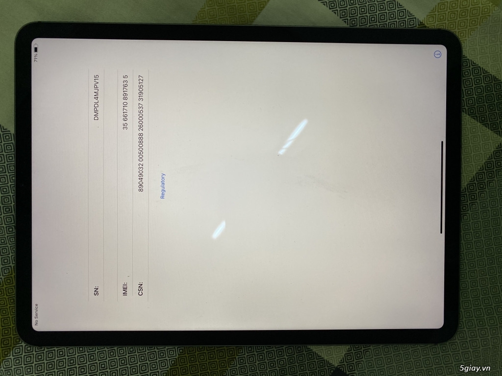 Ipad pro 11inch,128gb, MDM - 4