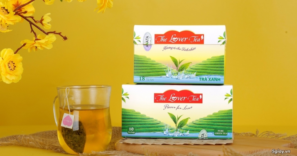 Cần bán: Trà xanh túi lọc The Lover Tea hộp 20 gói