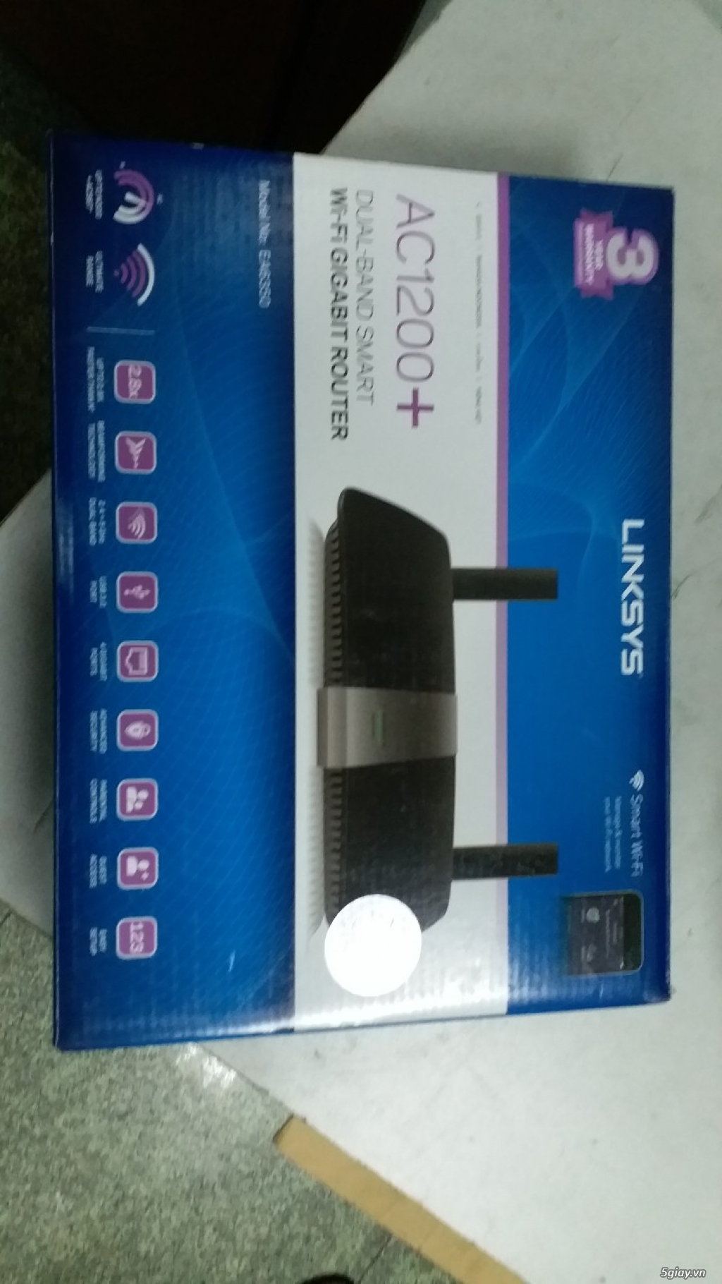 Router & wifi Linksys EA6350 AC1200 mới 100% giá 1tr2