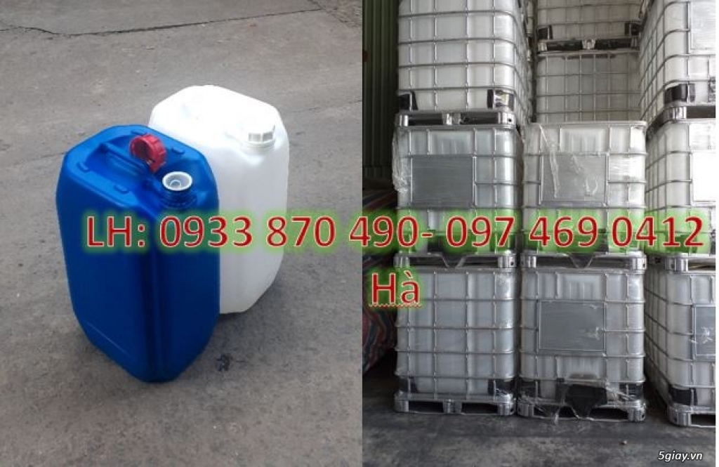Bán thùng nhựa IBC 1000 lít, thùng phuy nhựa 220 lít, Phuy nhựa 50 lít - 4
