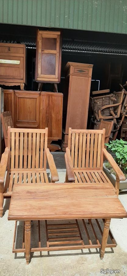 bán nhanh lấy tương tác bộ ghế gỗ hương 100%