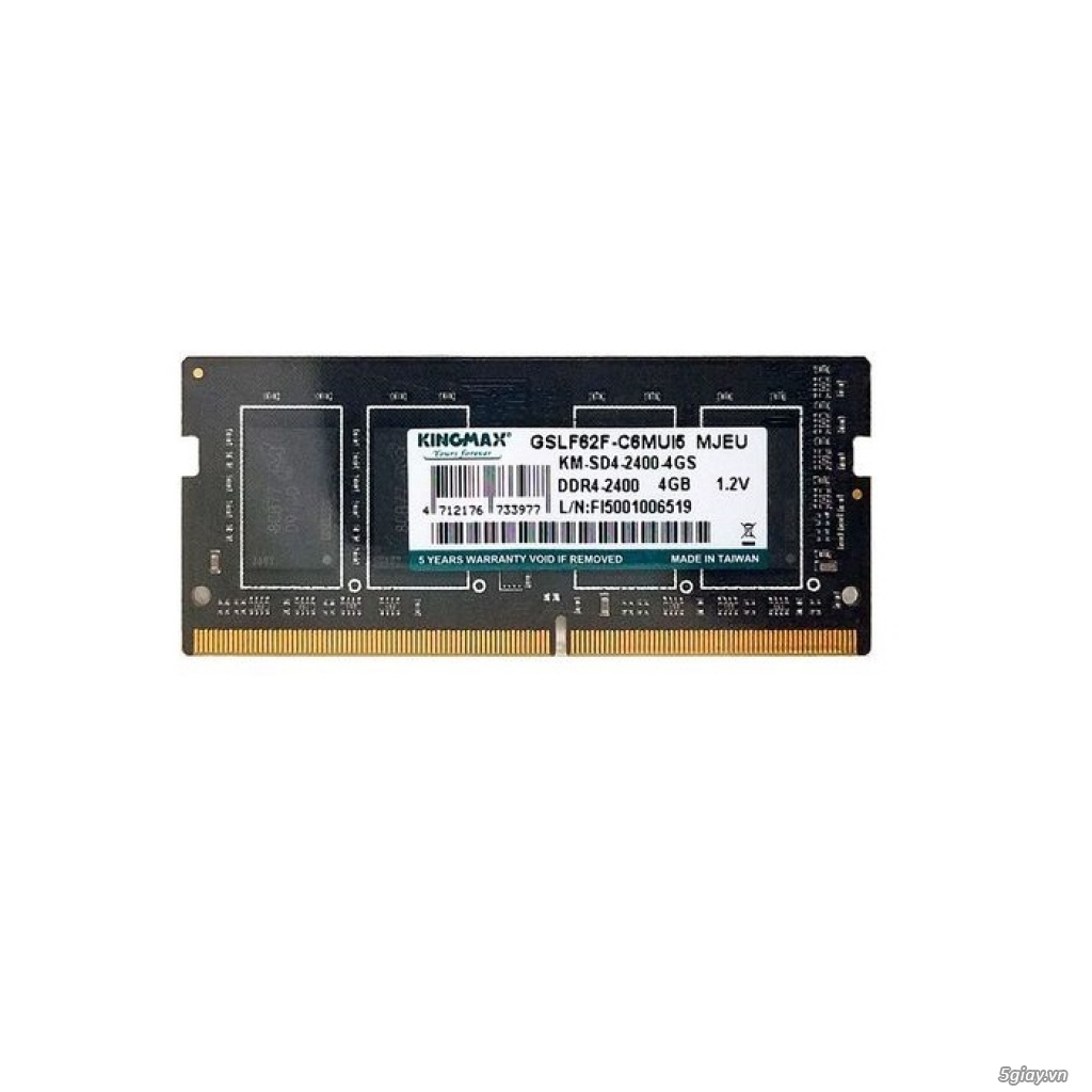 Bán RAM laptop Kingmax 4GB chính hãng có bảo hành