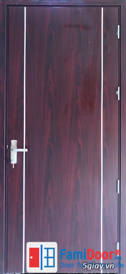 Cửa phòng ngủ giá rẻ -cửa nhựa, cửa gỗ, cửa composite - 1