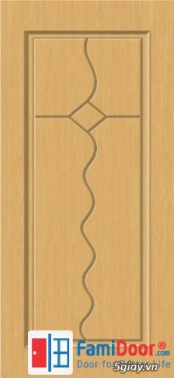Cửa phòng ngủ giá rẻ -cửa nhựa, cửa gỗ, cửa composite - 3