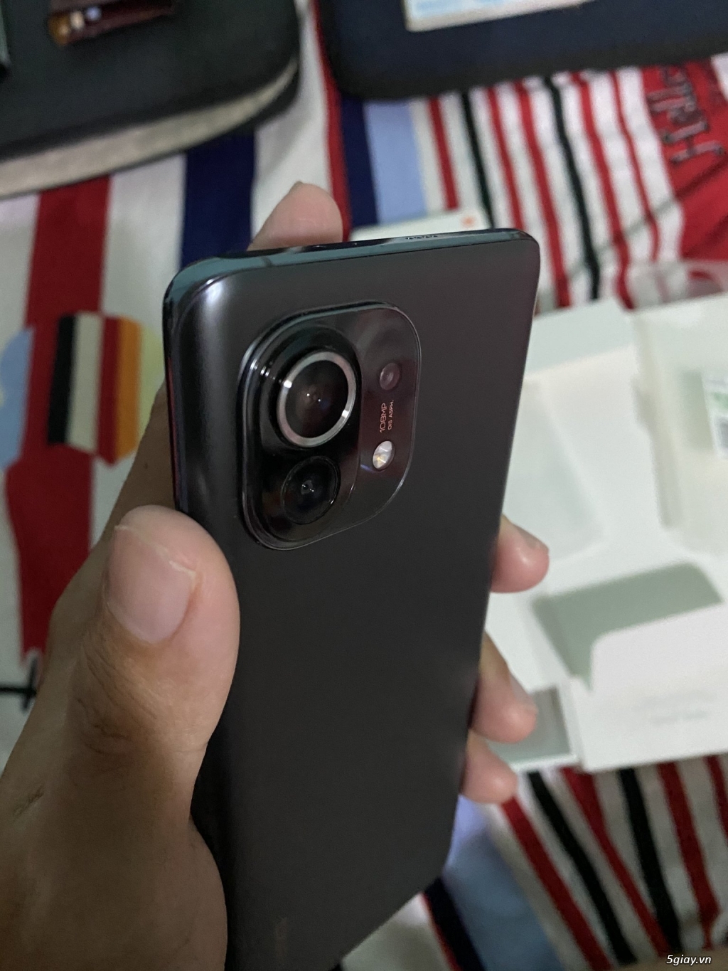 Xiaomi Mi 11 hàng xt bản 12 gb ram 256gb còn bh Mistore.vn đến 3/2022 - 4