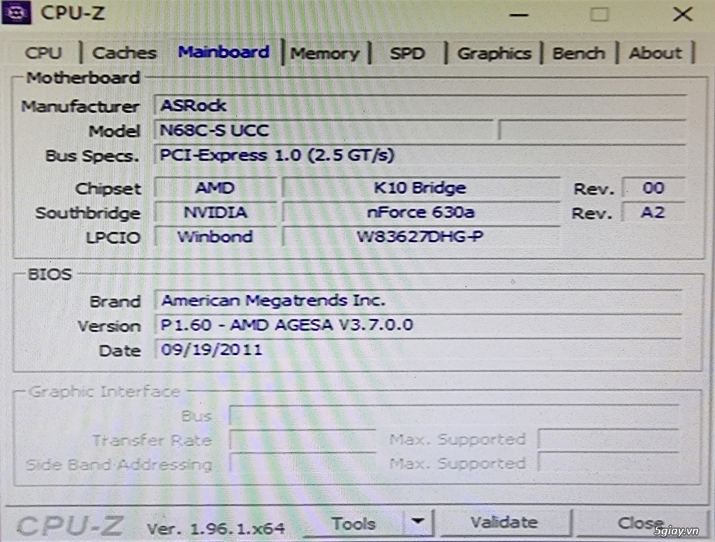 Combo chữa cháy AMD x6 1055T (95w) - 5