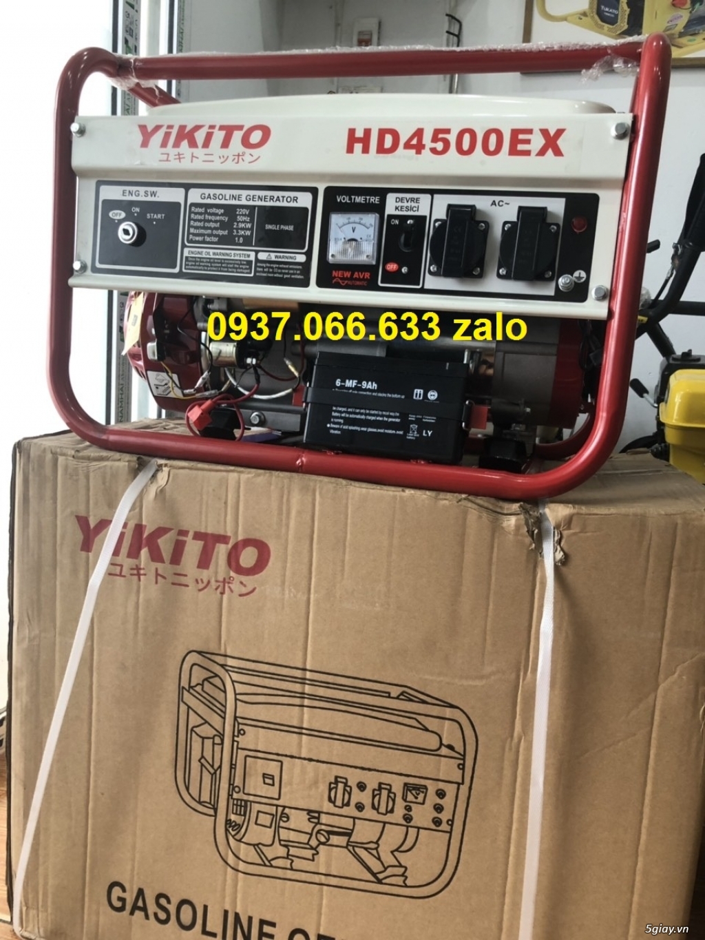 Máy phát điện gia đình giá rẻ chất lượng Yikito HD4500EX Nhật Bản - 2