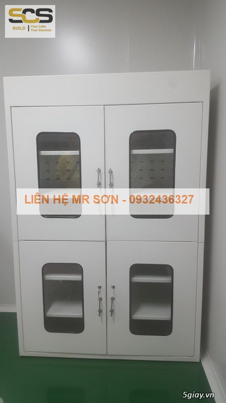 Tủ chứa hóa chất phòng thí nghiệm - 1