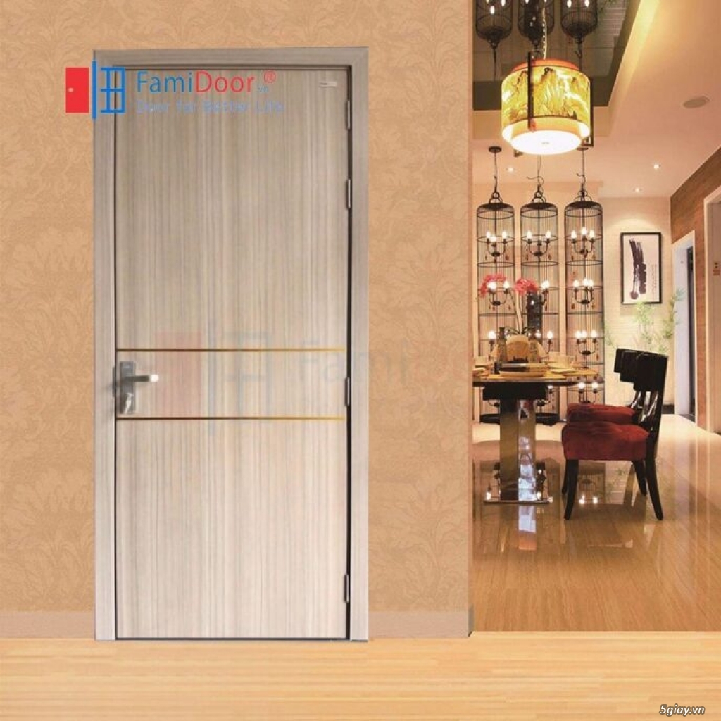 Cửa gỗ MDF Melamine, giảm giá lấy vốn mùa dịch - 2