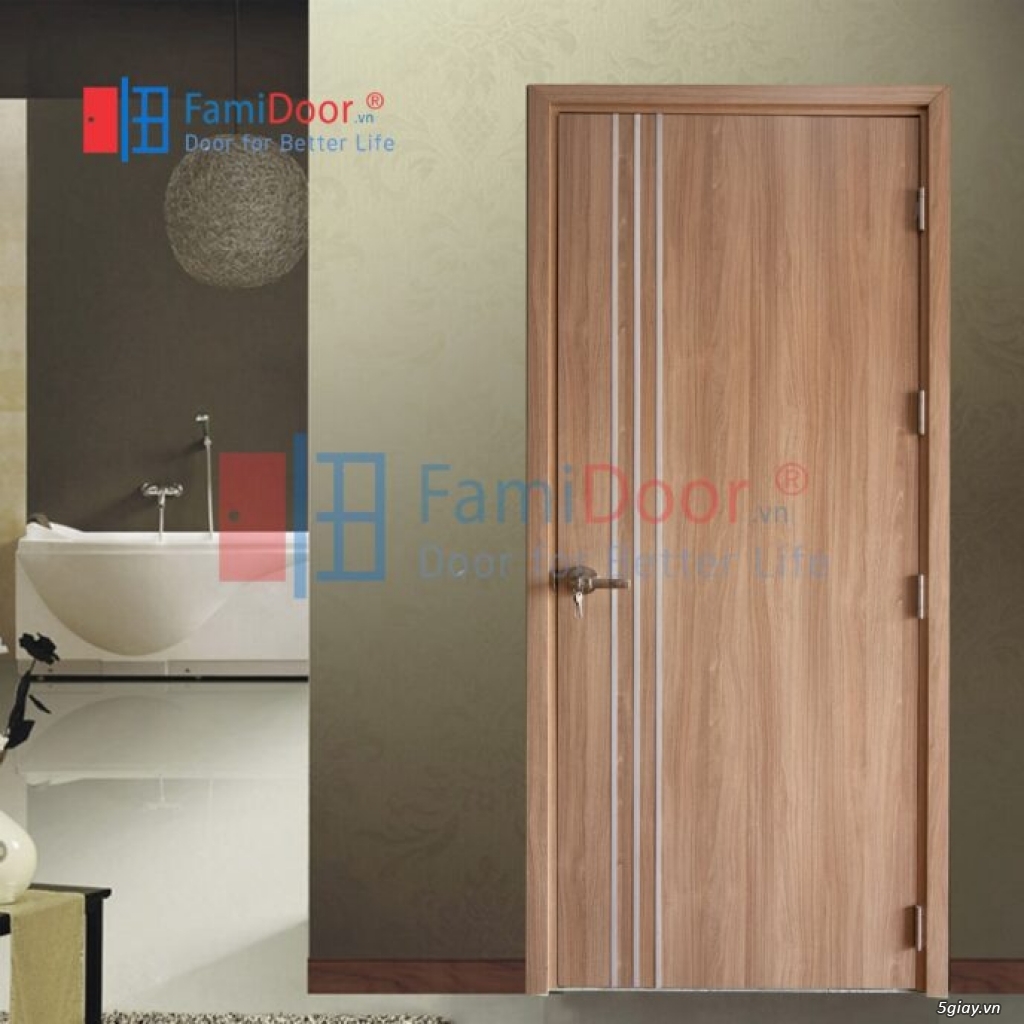 Cửa gỗ MDF Melamine, giảm giá lấy vốn mùa dịch - 1