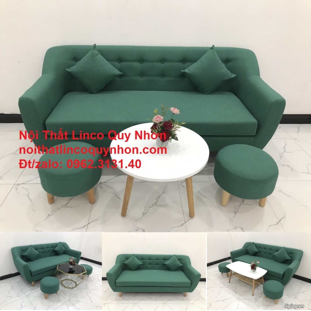 Mẫu sofa băng niệm liền giá rẻ phòng khách ở tại Nội thất Linco QN - 2