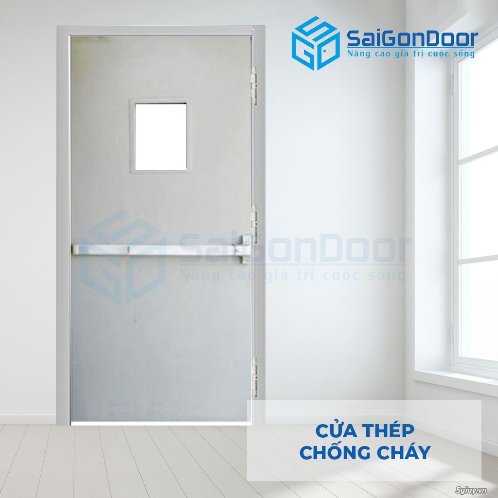 CỬA THÉP THOÁT HIỂM CHO CĂN HỘ - 11