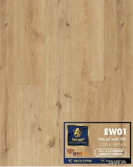 Sàn gỗ công nghiệp thương hiệu Ewin - 3