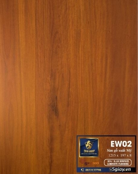 Sàn gỗ công nghiệp thương hiệu Ewin - 5