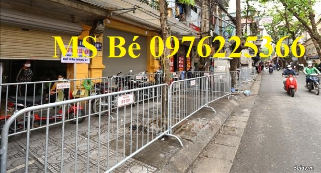 Hàng rào di động, rào chắn di động mạ kẽm